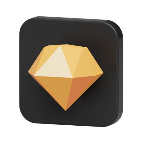 Free Sketchapp Logo  3D Illustration