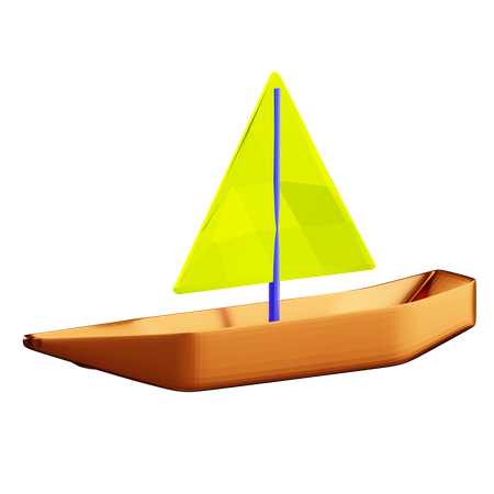 Free Skoci Boat  3D Icon