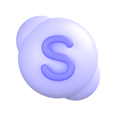 Free Skype-1  3D Icon