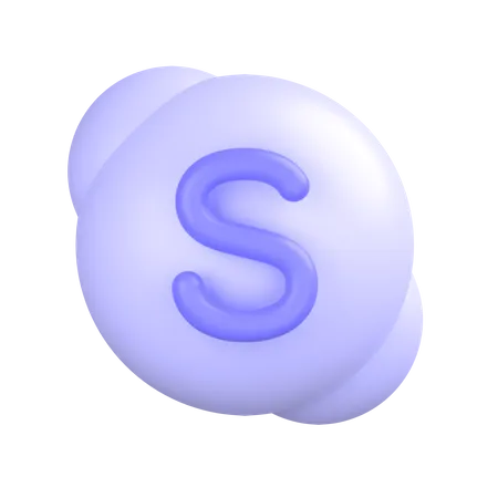 Free Skype-1  3D Icon