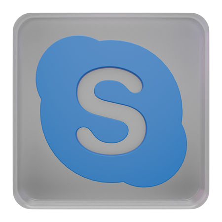 Free Skype  3D Icon