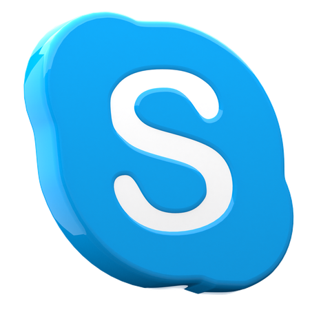 Free Skype  3D Icon