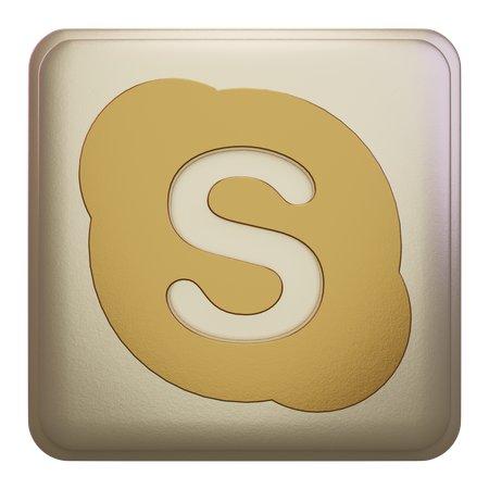 Free Skype  3D Icon