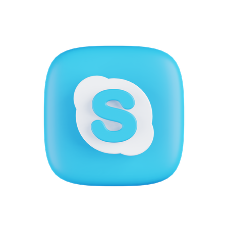 Free Skype 3D Icon