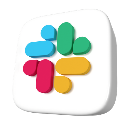 Free Slack  3D Icon