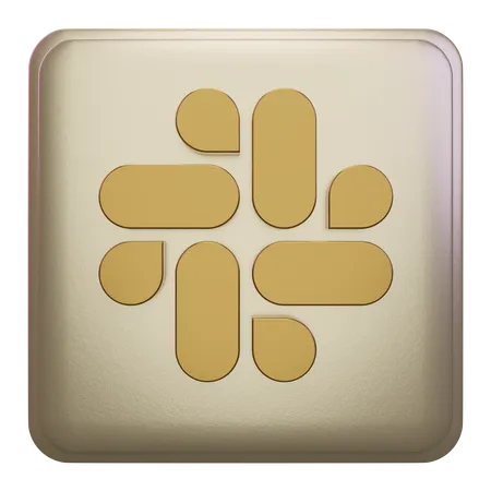 Free Slack  3D Icon