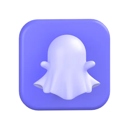 Free Snapchat-1  3D Icon