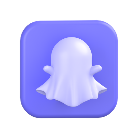 Free Snapchat-1  3D Icon
