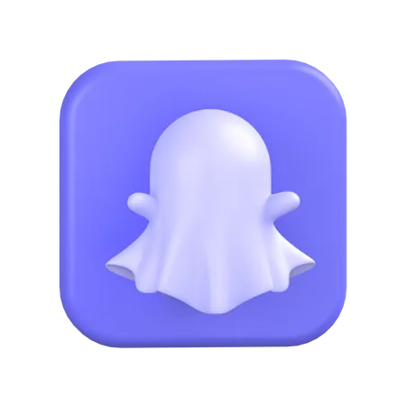 Free Snapchat-1  3D Icon