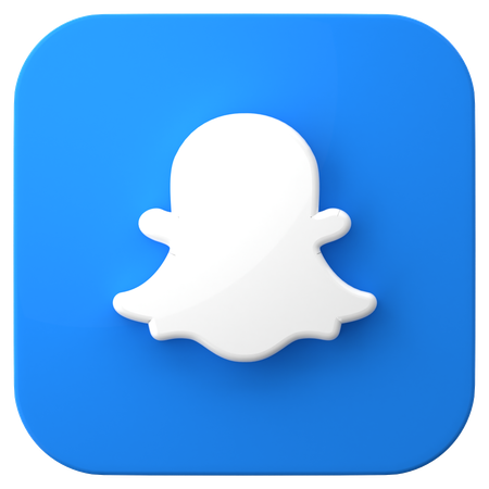 Free Snapchat  3D Icon