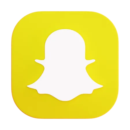 Free Snapchat  3D Icon