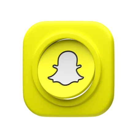 Free Snapchat  3D Icon