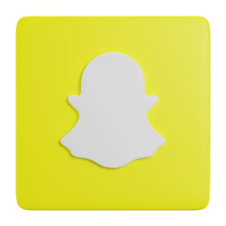 Free Snapchat  3D Icon