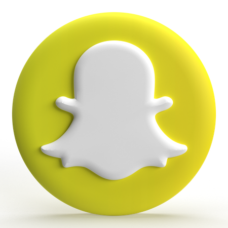 Free Snapchat  3D Icon