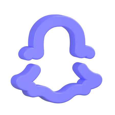Free Snapchat-3  3D Icon