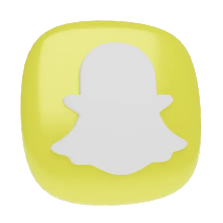 Free Snapchat  3D Icon