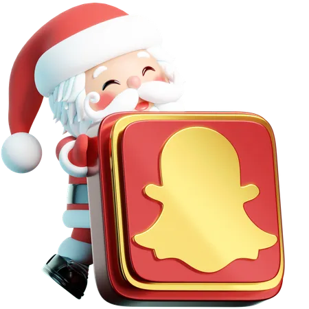 Free Snapchat  3D Icon