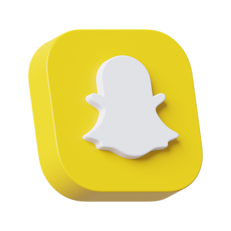 Free Snapchat  3D Icon