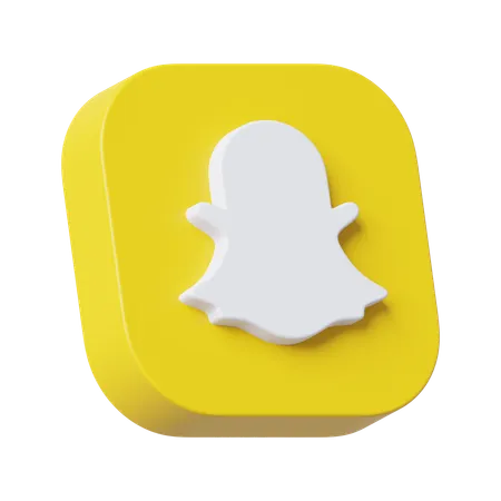 Free Snapchat  3D Icon