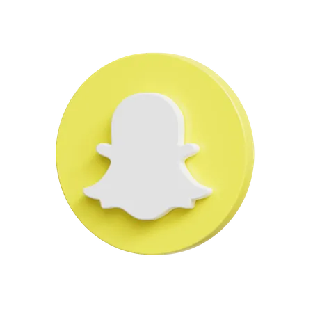 Free Snapchat  3D Icon