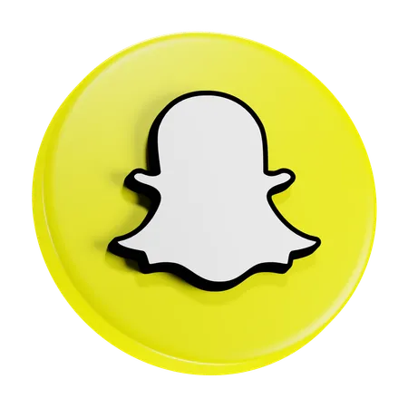 Free Snapchat  3D Icon