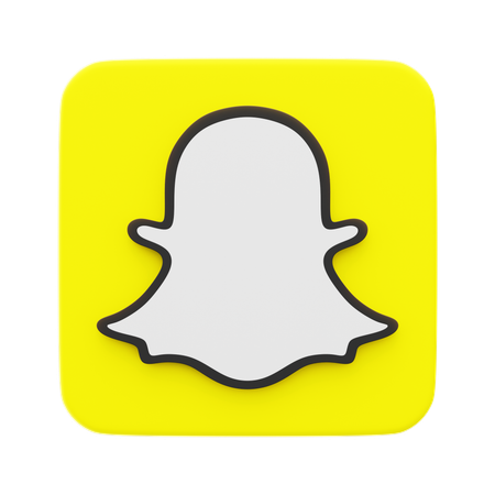 Free Snapchat  3D Icon