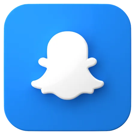 Free Snapchat  3D Icon