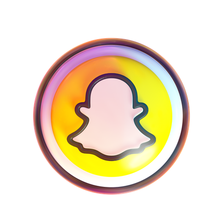Free Snapchat  3D Icon