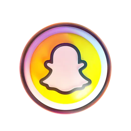 Free Snapchat  3D Icon