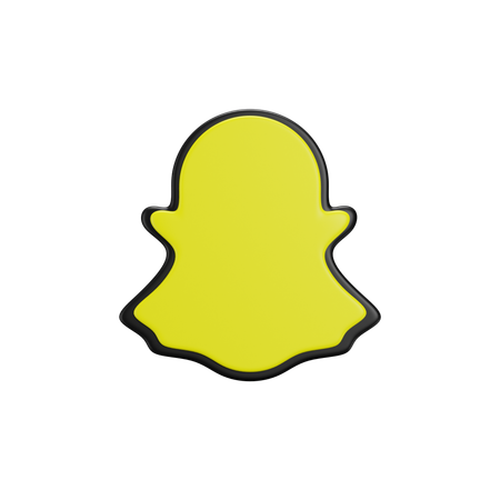 Free Snapchat  3D Icon