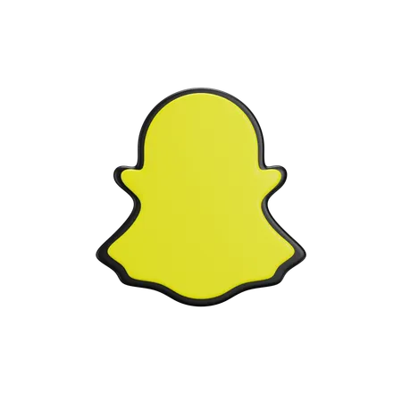 Free Snapchat  3D Icon