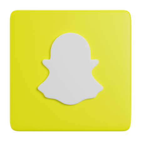 Free Snapchat  3D Icon