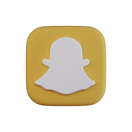 Free Snapchat  3D Icon