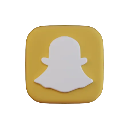 Free Snapchat  3D Icon
