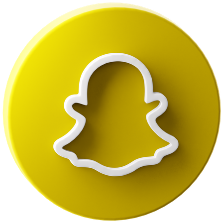 Free Snapchat  3D Icon