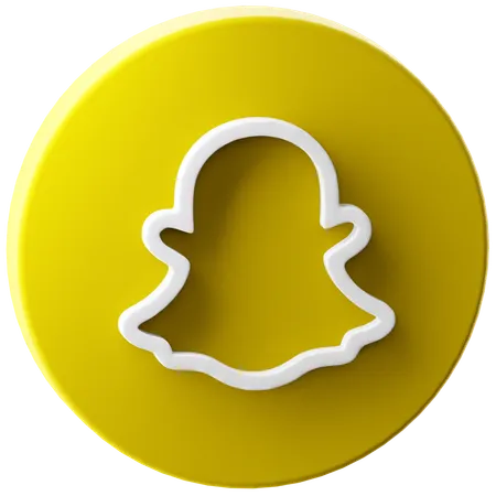 Free Snapchat  3D Icon