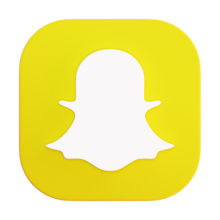 Free Snapchat  3D Icon