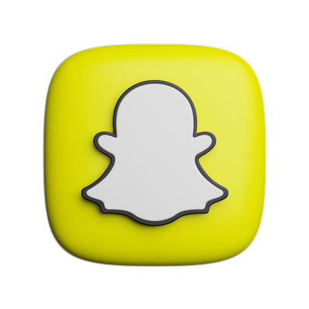 Free Snapchat  3D Icon