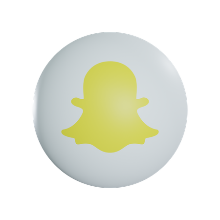 Free Snapchat  3D Icon