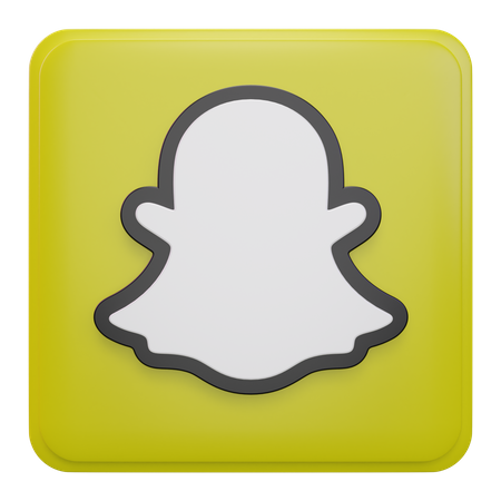 Free Snapchat  3D Icon
