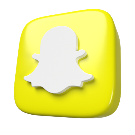 Free Snapchat  3D Icon
