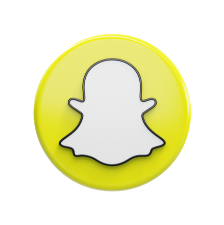 Free Snapchat  3D Icon