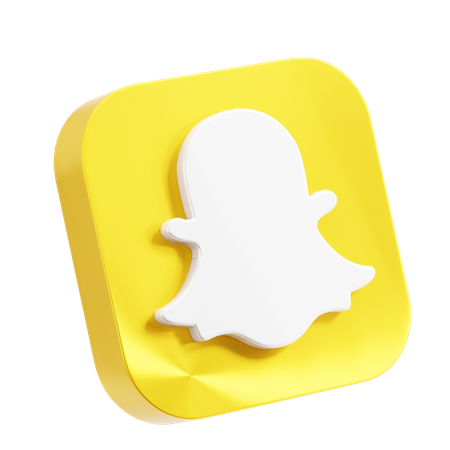 Free Snapchat  3D Icon