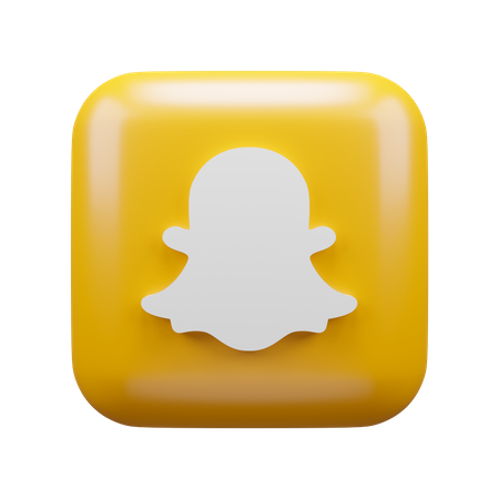 Free Snapchat  3D Icon