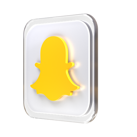 Free Snapchat  3D Icon