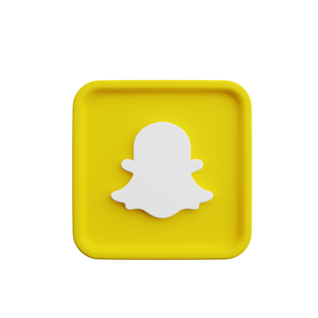 Free Snapchat  3D Icon