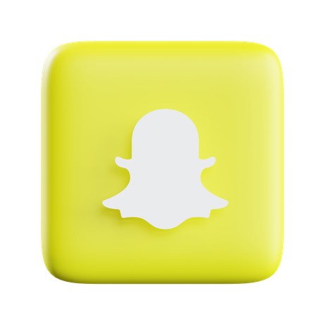 Free Snapchat  3D Icon