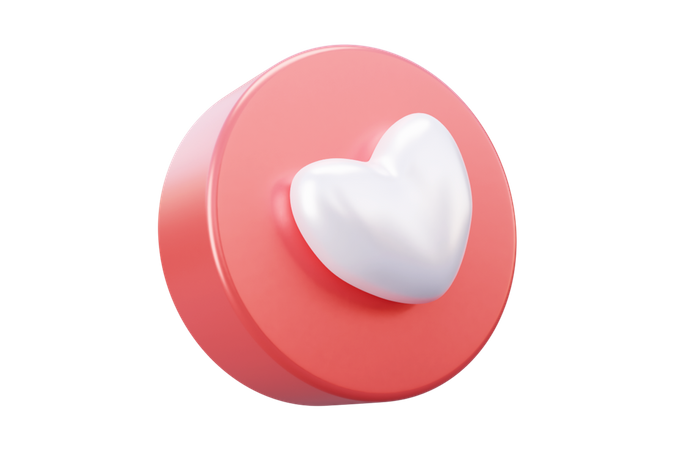 Free Liebes-Emojis in sozialen Medien  3D Icon