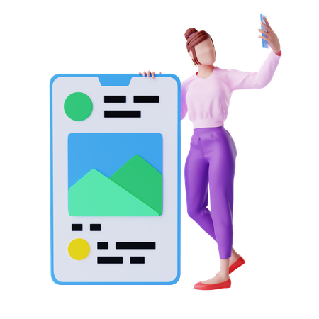Free Social Media Post  3D Icon