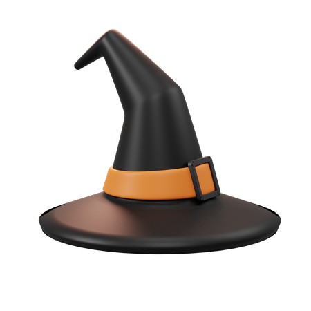 Free Sombrero de bruja  3D Icon